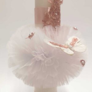 Lumanare Botez cu Fluture