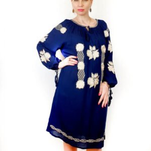 Rochie Brodata Floarea Soarelui 5