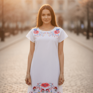 Rochie brodata Emily