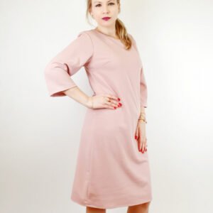 Rochie dreapta roz - Ioana