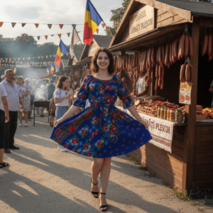 Rochie eleganta Bujori 3