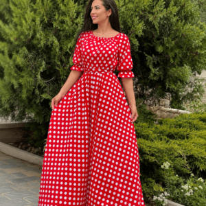 Rochie eleganta cu buline Nela 8
