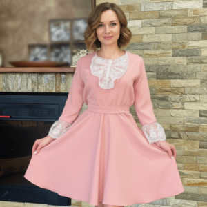 Rochie eleganta din barbie Caterine