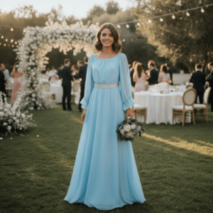 Rochie eleganta lunga Gratiela 3